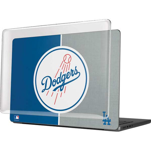 MLB Los Angeles Dodgers Split MacBook Pro 14in (2021-24) Case plus Skin