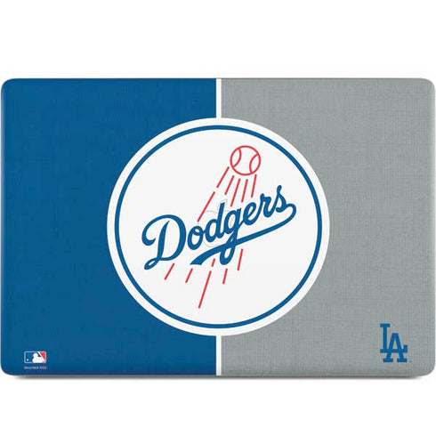 MLB Los Angeles Dodgers Split MacBook Skins