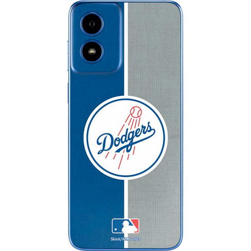 MLB Los Angeles Dodgers Split Moto G Play 4G (2024) Skin
