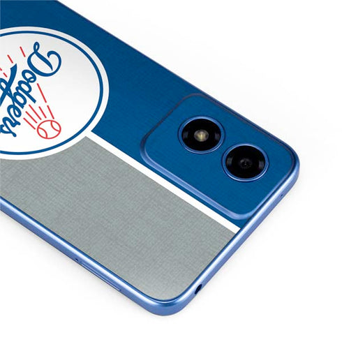 MLB Los Angeles Dodgers Split Moto G Play 4G (2024) Skin