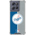MLB Los Angeles Dodgers Split Moto G Play 5G (2025) Clear Case