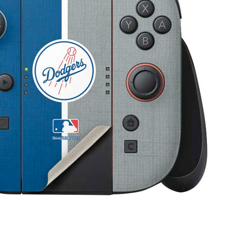 MLB Los Angeles Dodgers Split Nintendo Switch 2 (2025) Joy-Con Controller Skin