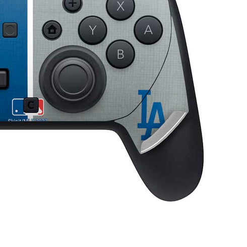 MLB Los Angeles Dodgers Split Nintendo Switch 2 (2025) Pro Controller Skin