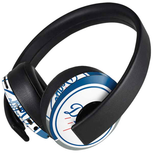 MLB Los Angeles Dodgers Split PlayStation 4 Gold Wireless Headset Skin