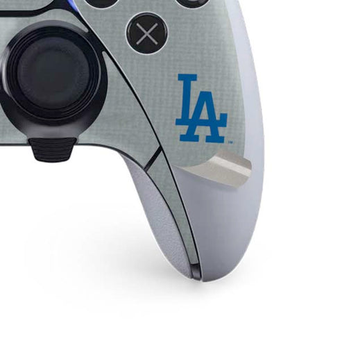 MLB Los Angeles Dodgers Split PS5 DualSense Edge Pro Controller Skin
