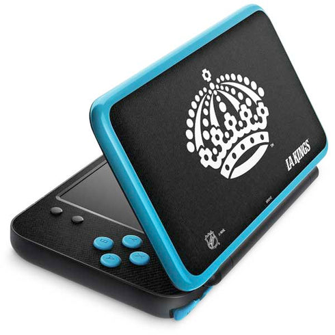 NHL Los Angeles Kings Black Background Nintendo 2DS XL (2017) Skin