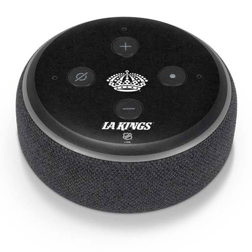 NHL Los Angeles Kings Black Background Amazon Echo Dot Skin
