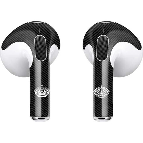 NHL Los Angeles Kings Black Background Apple AirPods (3rd Gen 2021) Skin