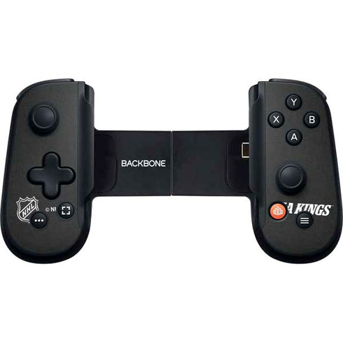 NHL Los Angeles Kings Black Background Backbone One for iPhone Game Controller Skin