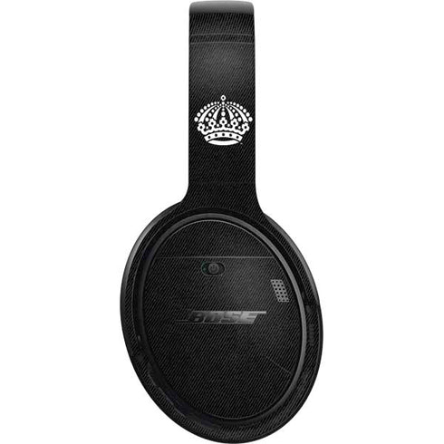 NHL Los Angeles Kings Black Background Bose QuietComfort 35 II Headphones Skin