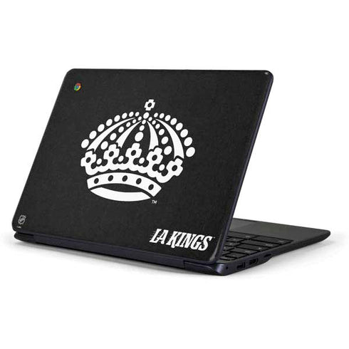 NHL Los Angeles Kings Black Background Samsung Chromebook Skin