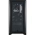 NHL Los Angeles Kings Black Background Corsair 4000D Tempered Glass Mid-Tower ATX Case Skin