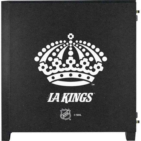 NHL Los Angeles Kings Black Background Corsair 4000D Tempered Glass Mid-Tower ATX Case Skin
