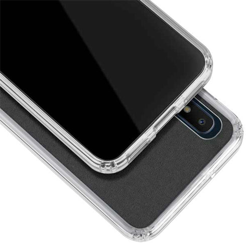NHL Los Angeles Kings Black Background Galaxy A10e Clear Case