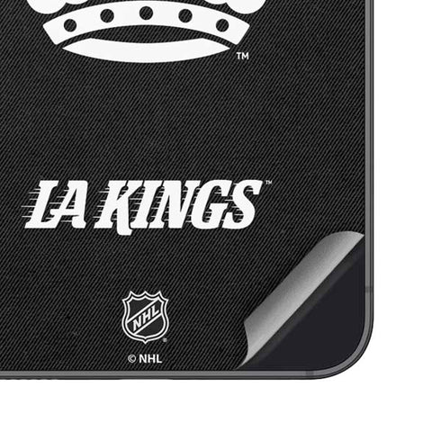 NHL Los Angeles Kings Black Background Galaxy A16 5G Skin