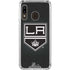 NHL Los Angeles Kings Black Background Galaxy A30 Clear Case