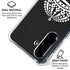 NHL Los Angeles Kings Black Background Galaxy A36 5G Clear Case