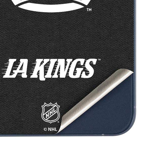 NHL Los Angeles Kings Black Background Galaxy A55 5G Skin