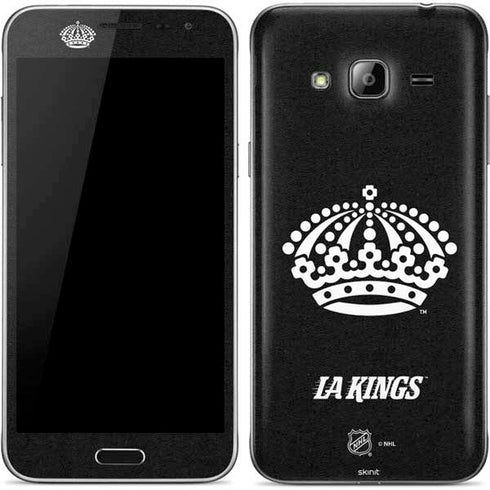 NHL Los Angeles Kings Black Background Galaxy J3 Skin