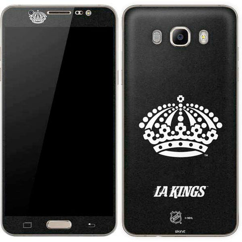 NHL Los Angeles Kings Black Background Galaxy J7 Skin