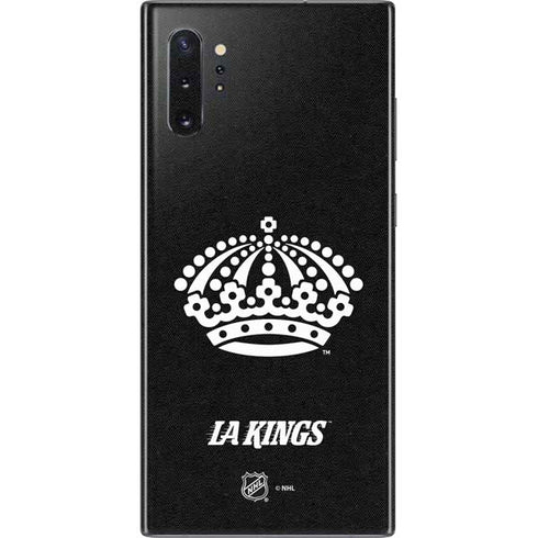 NHL Los Angeles Kings Black Background Galaxy Note 10 Plus Skin