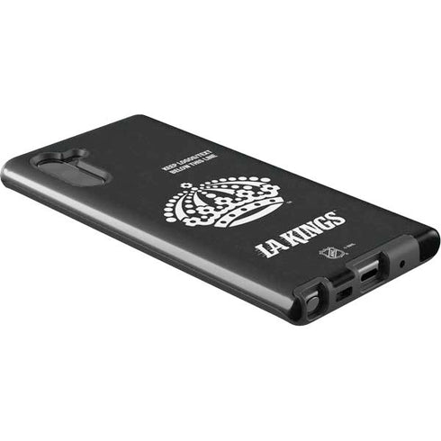 NHL Los Angeles Kings Black Background Galaxy Note 10 Pro Case