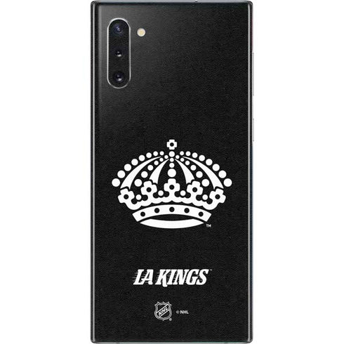NHL Los Angeles Kings Black Background Galaxy Note 10 Skin