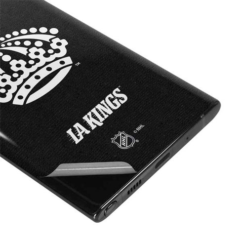 NHL Los Angeles Kings Black Background Galaxy Note 10 Skin