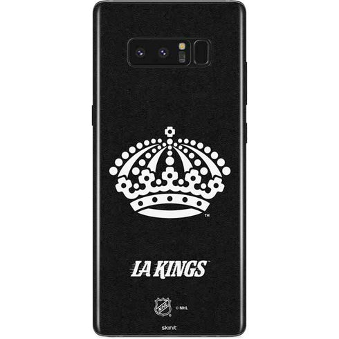 NHL Los Angeles Kings Black Background Galaxy Note 8 Skin