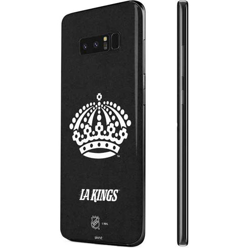 NHL Los Angeles Kings Black Background Galaxy Note 8 Skin