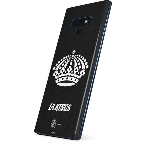 NHL Los Angeles Kings Black Background Galaxy Note 9 Skin