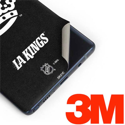 NHL Los Angeles Kings Black Background Galaxy Note 9 Skin