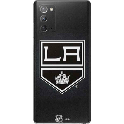 NHL Los Angeles Kings Black Background Galaxy Note20 5G Skin