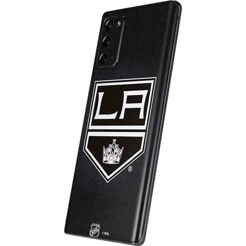 NHL Los Angeles Kings Black Background Galaxy Note20 5G Skin