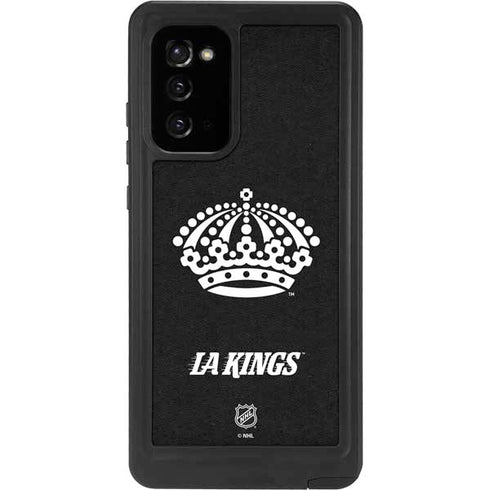 NHL Los Angeles Kings Black Background Galaxy Note20 5G Waterproof Case