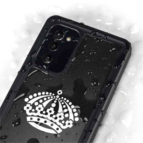 NHL Los Angeles Kings Black Background Galaxy Note20 5G Waterproof Case