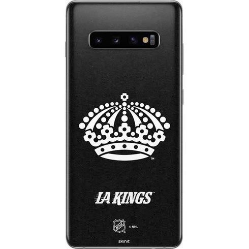 NHL Los Angeles Kings Black Background Galaxy S10 Plus Skin