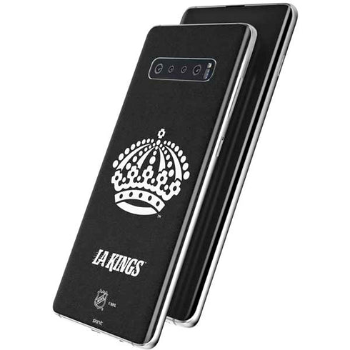 NHL Los Angeles Kings Black Background Galaxy S10 Plus Skin