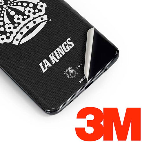 NHL Los Angeles Kings Black Background Galaxy S10 Plus Skin