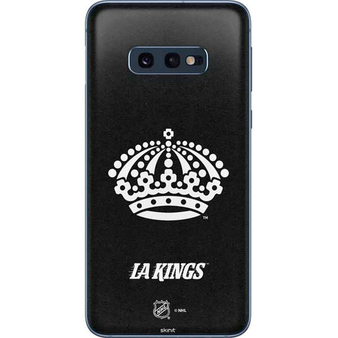 NHL Los Angeles Kings Black Background Galaxy S10e Skin