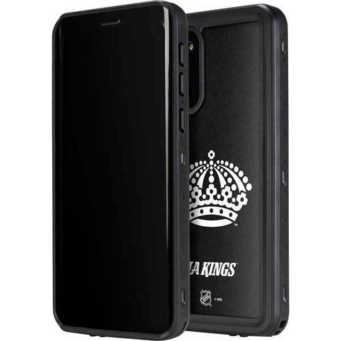 NHL Los Angeles Kings Black Background Galaxy S20 Plus Waterproof Case