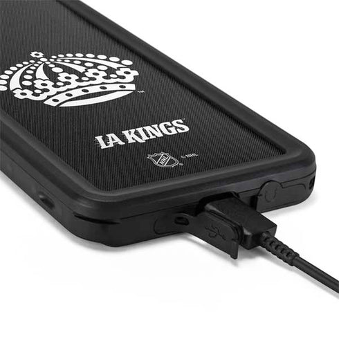 NHL Los Angeles Kings Black Background Galaxy S20 Plus Waterproof Case