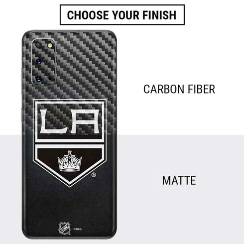 NHL Los Angeles Kings Black Background Galaxy S20 Skin