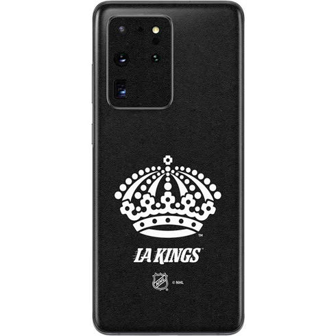 NHL Los Angeles Kings Black Background Galaxy S20 Ultra 5G Skin