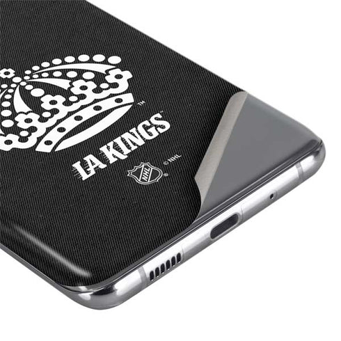 NHL Los Angeles Kings Black Background Galaxy S20 Ultra 5G Skin