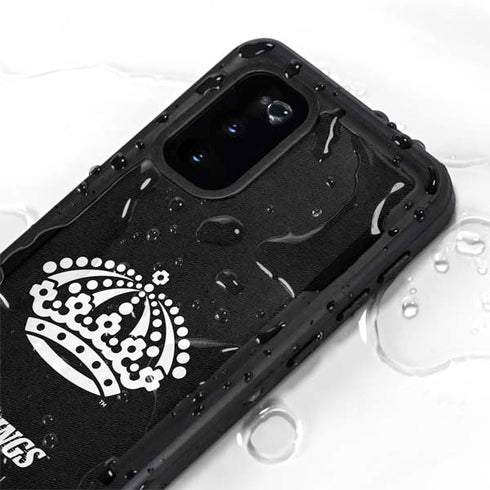 NHL Los Angeles Kings Black Background Galaxy S20 Waterproof Case
