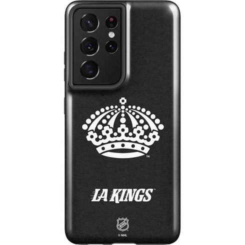 NHL Los Angeles Kings Black Background Galaxy S21 Ultra 5G Pro Case