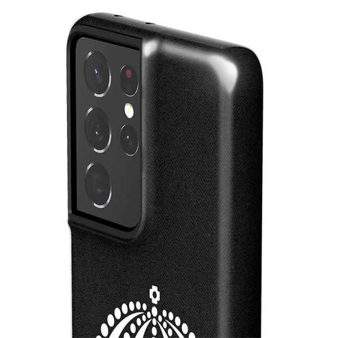NHL Los Angeles Kings Black Background Galaxy S21 Ultra 5G Pro Case