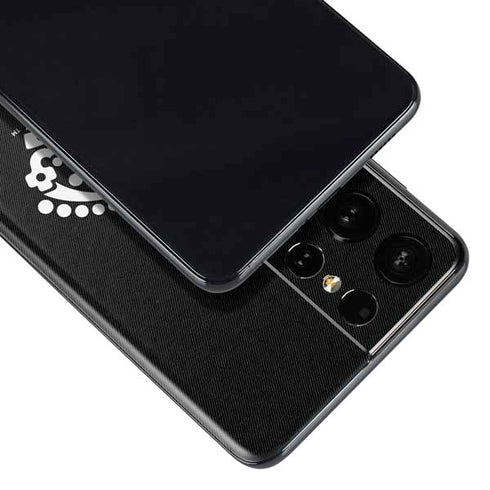 NHL Los Angeles Kings Black Background Galaxy S21 Ultra 5G Skin