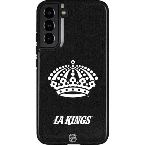 NHL Los Angeles Kings Black Background Galaxy S22 Plus Pro Case